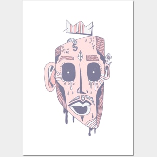 Npink Strange King Juan Posters and Art